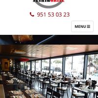 The restaurent at Sushi Sukiyaki in Fuengirola