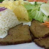 Seitan no prato? muito bom! at Pastelaria Perola do Zezere  in Ferreira Do Zezere