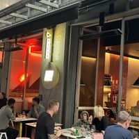 Front of restaurant  #Veganuary at 11 Inch Pizza in Melbourne