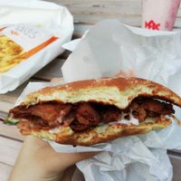 Vegan beef burger, 10/10 at MAX in Taeby