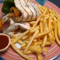 Veggie wrap at Miss PeppeR in Frechen