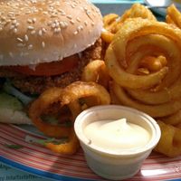 Cajun burger at Miss PeppeR in Frechen
