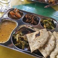 Amazing roti and veg curry  at Eastern Lanka in Trincomalee