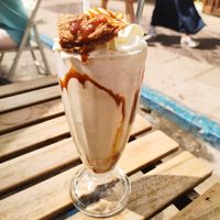 Milkshake at Andrea's Brunch in Tarifa