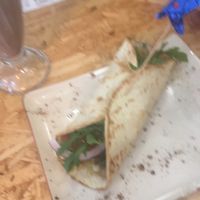 Veggie wrap.  at Andrea's Brunch in Tarifa