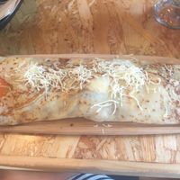 Avocado, egg, tomate and lettuce crepe.  at Andrea's Brunch in Tarifa