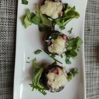 Mushroom and cheese 9€ at Villa 6 in Sintra