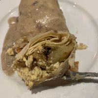 Breakfast burrito at Ethos Vegan Kitchen in Winter Park