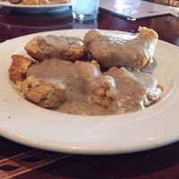 biscuits & gravy.  at Ethos Vegan Kitchen in Winter Park