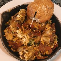 brunch breakfast skillet at Ethos Vegan Kitchen in Winter Park