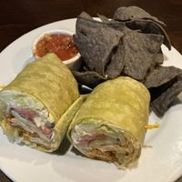 Buffalo chicken wrap  at Ethos Vegan Kitchen in Winter Park