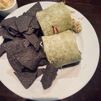 Coconut chikn wrap  at Ethos Vegan Kitchen in Winter Park