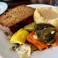 “Meatloaf” my favorite. at Ethos Vegan Kitchen in Winter Park