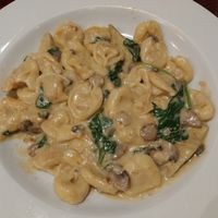 Tortellini Florentine with tofu filling at Ethos Vegan Kitchen in Winter Park