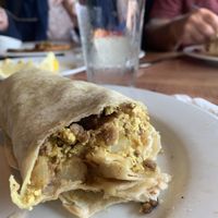 Breakfast Birrito at Ethos Vegan Kitchen in Winter Park