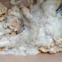 beware--biscuits n gravy at Ethos Vegan Kitchen in Winter Park