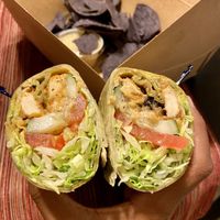 Buffalo wrap at Ethos Vegan Kitchen in Winter Park