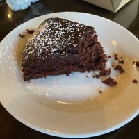 Chocolate cake at Ethos Vegan Kitchen in Winter Park