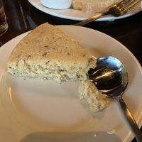 Almond cake at Ethos Vegan Kitchen in Winter Park