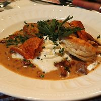 Rahmschwammerl vegetarisch at Seefeld in Frankfurt