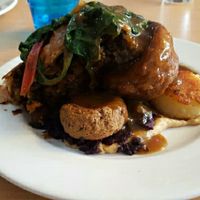 vegan mushroom roast  at The Art House Performance Venue & Social Centre in Southampton