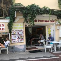 Outdoor seating  at Elisir di Positano in Positano