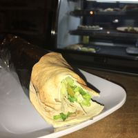 Vegan No Lamb Wrap #Veganuary at Gypsy Queen in Asheville
