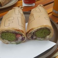 falafel wrap (regular size) at FLFL in Groningen