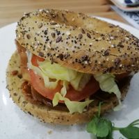 LGBT bagel at 269 Vegan in Perth