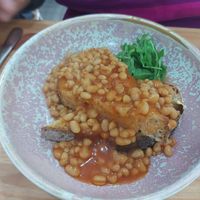 Beans on toast at 269 Vegan in Perth