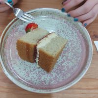 Victoria sponge at 269 Vegan in Perth