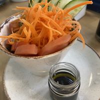 Side salad at 269 Vegan in Perth