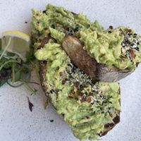 Avocado on toast at 269 Vegan in Perth