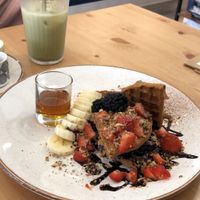 Amazing waffles! at 269 Vegan in Perth