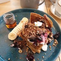 Waffles 💗 at 269 Vegan in Perth