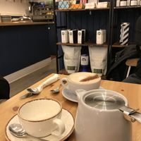 Chai latte and peppermint tea at 269 Vegan in Perth