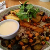 Tasty and huge quinoa salad aka soul bowl at 269 Vegan in Perth