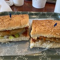 Chicken parm   at Vegan Danish Bakery in Toronto