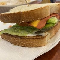 BLT Sandwich   at Vegan Danish Bakery in Toronto
