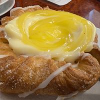 Lemon cheeze danish at Vegan Danish Bakery in Toronto