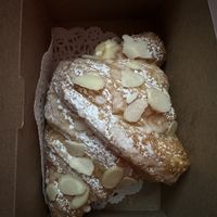 Wonderful croissant   at Vegan Danish Bakery in Toronto