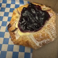 Blueberry danish  at Vegan Danish Bakery in Toronto