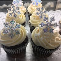 Vegan cupcakes at Vegan Danish Bakery in Toronto