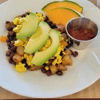 "Huevos Rancheros"  at Sundogs Bed and Breakfast in Shepherdstown