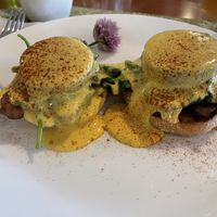 Tofu Benedict   at Sundogs Bed and Breakfast in Shepherdstown