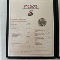 The prices were higher than listed onlinee  at Mesob Cafe in Virginia Beach