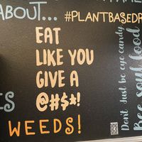 Live a long healthy live without the fear of lockdown as a vegan   at Bumbling Bee in Virginia Beach