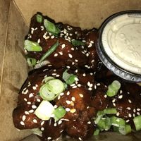 Korean BBQ cauliflower wings  at Bumbling Bee in Virginia Beach