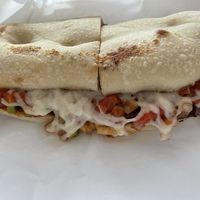 Vegan SPO sub  at Bodacious Bakehouse in Virginia Beach