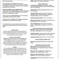 wonderful tea selection  at Kaffi Laekur in Reykjavik